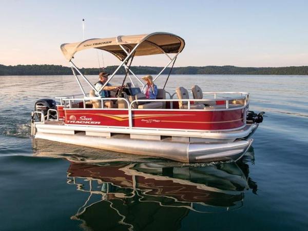 18 foot Bass Buggy pontoon boat